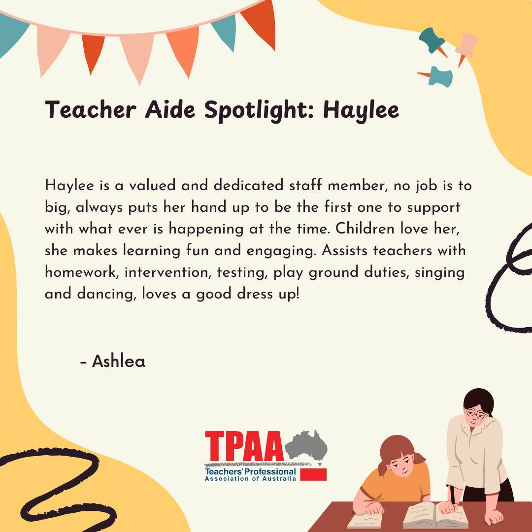 Teacher Aide Nomination - Haylee-1