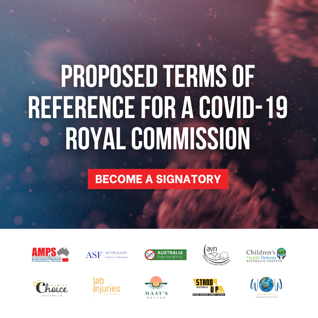 Proposed Terms of Reference for a COVID-19 Royal Commission