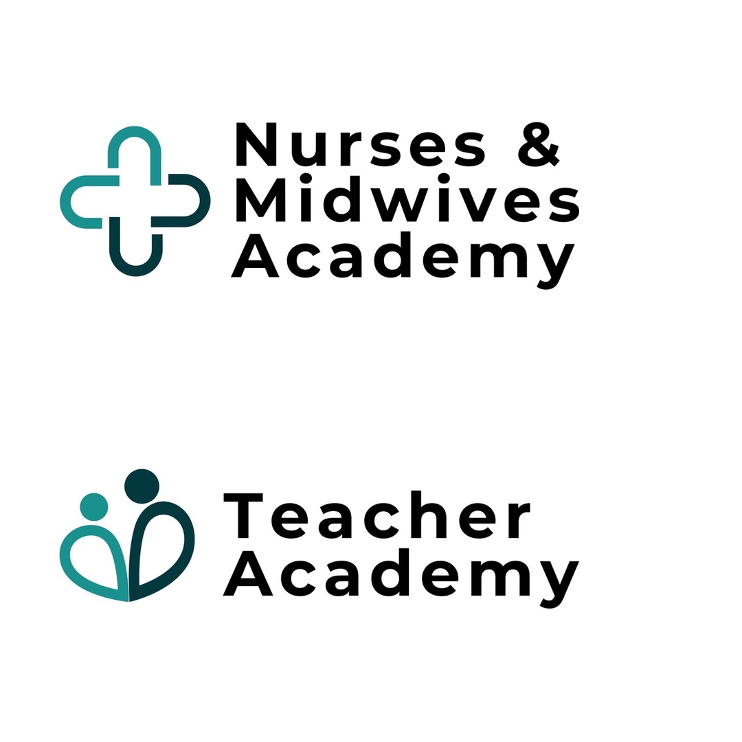 Nurses and Teachers Academies Logos
