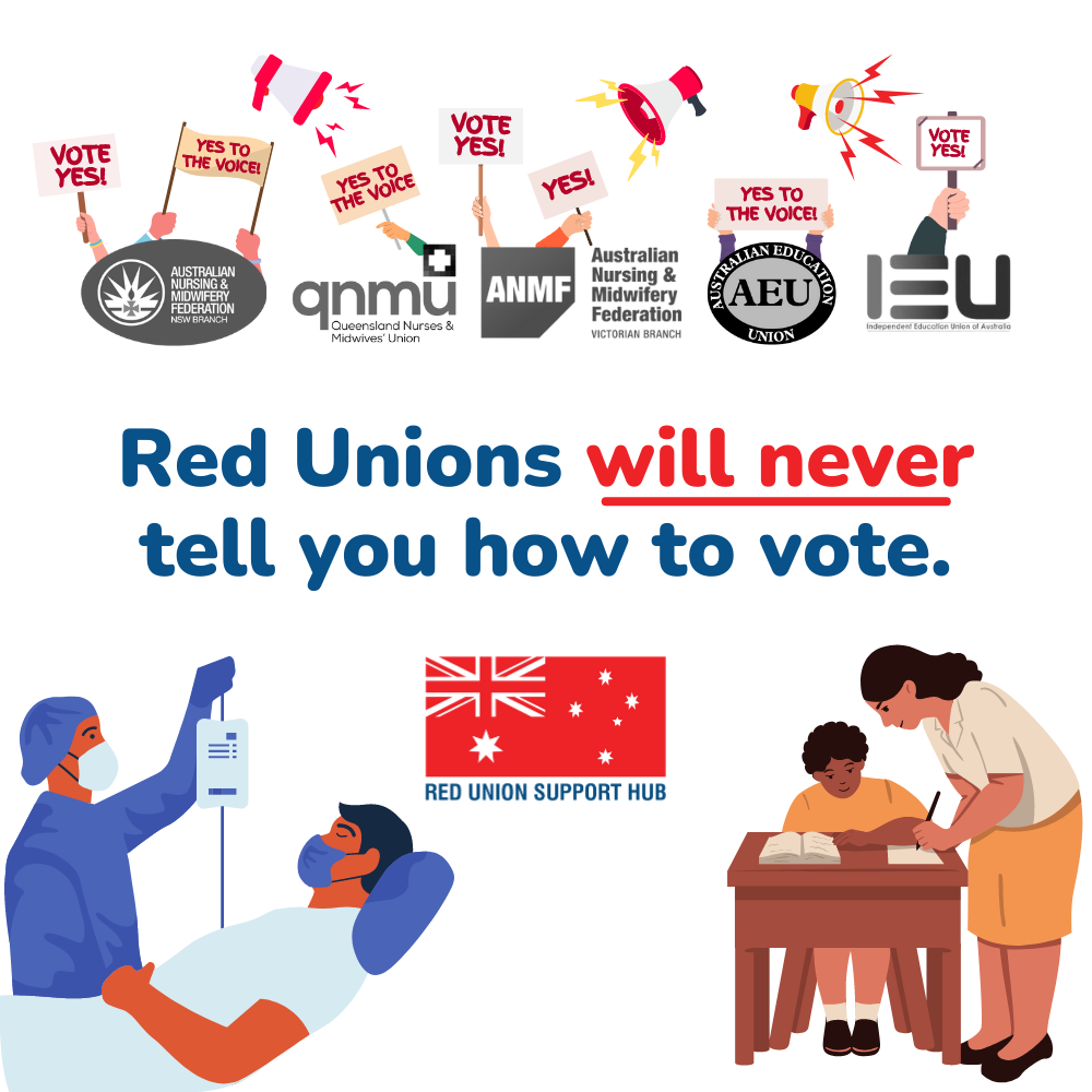 Red Unions focus on