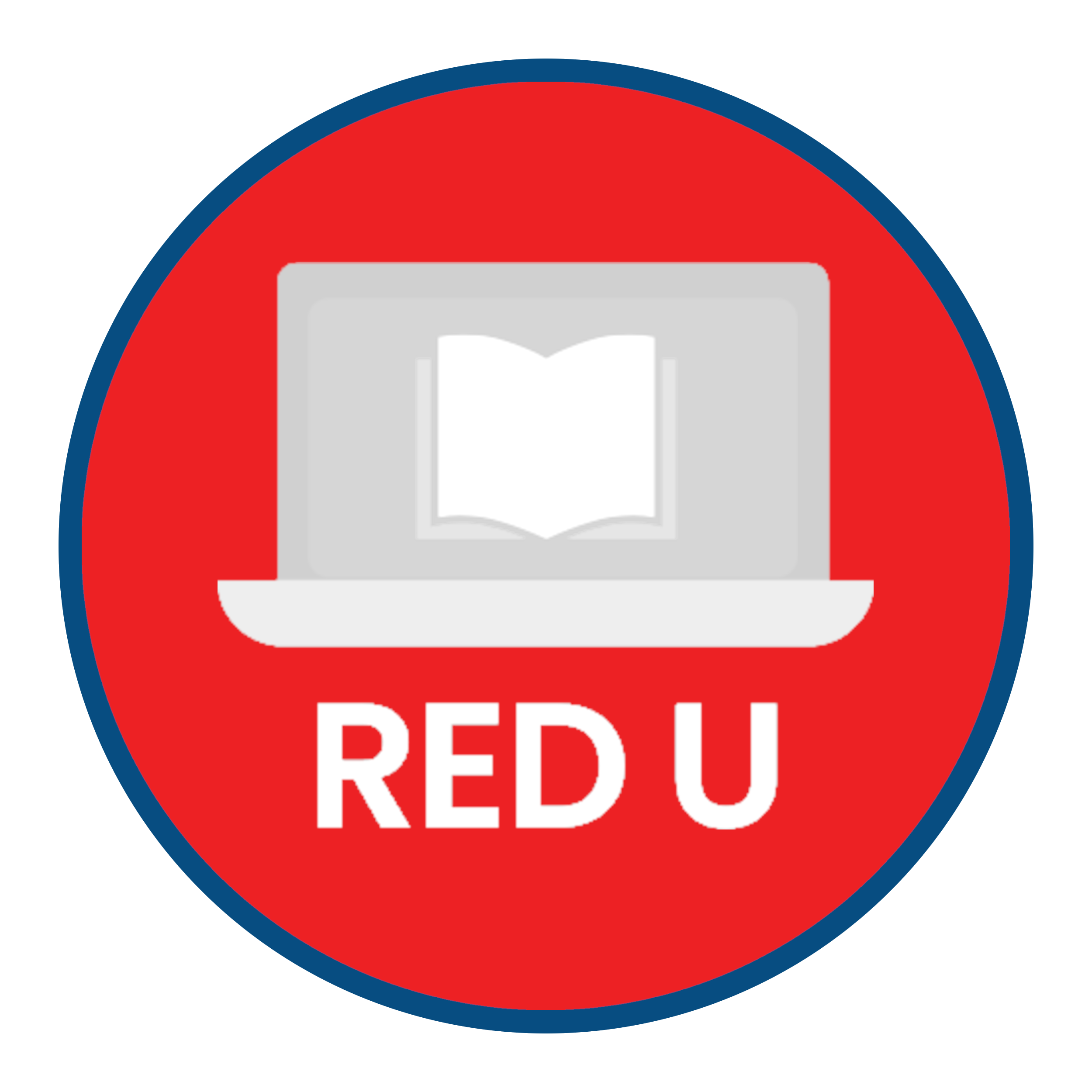 RedU Circle Logo Border