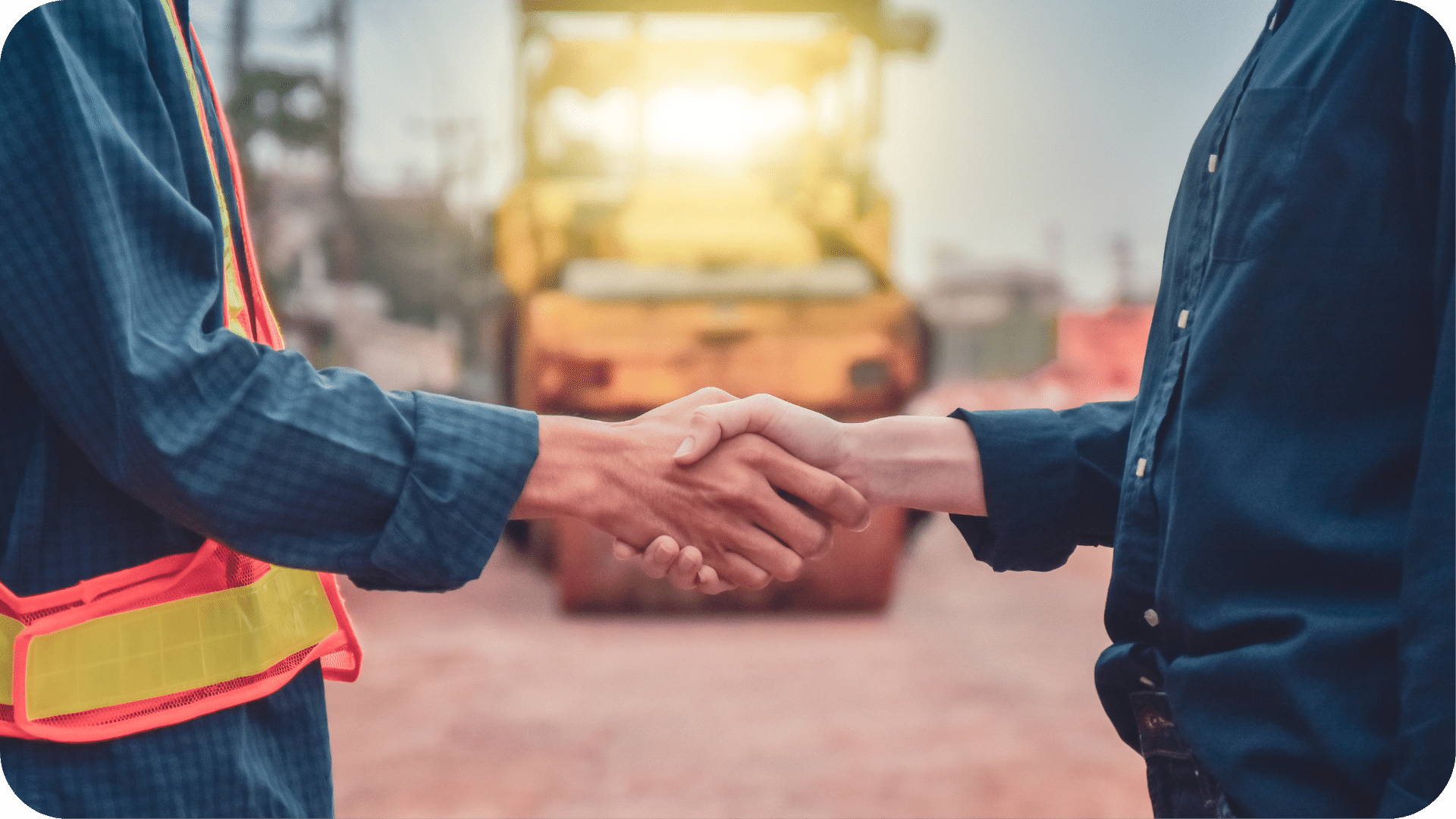 Workers Shaking Hands Services